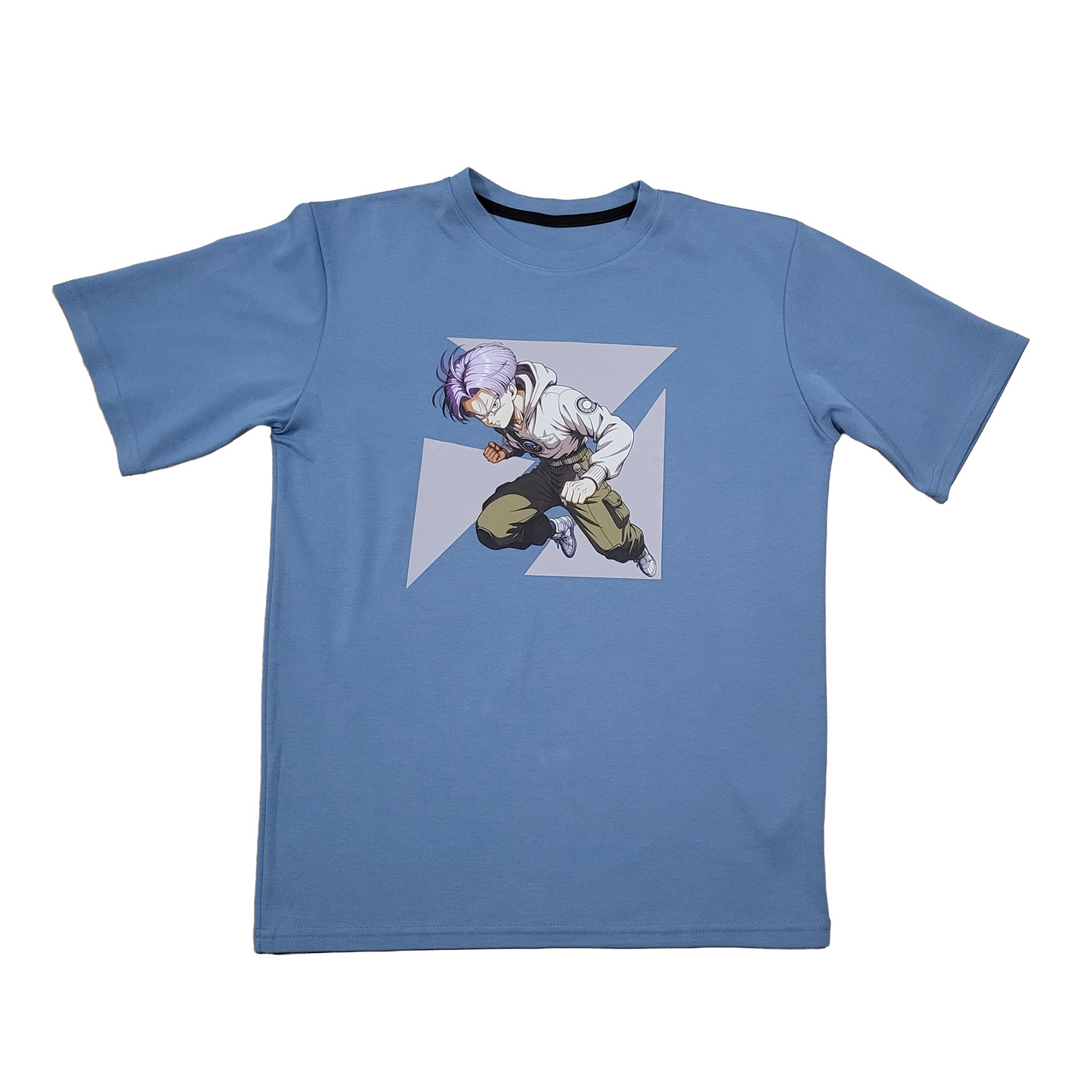 Camiseta Oversize Azul - Trunks Future Reborn