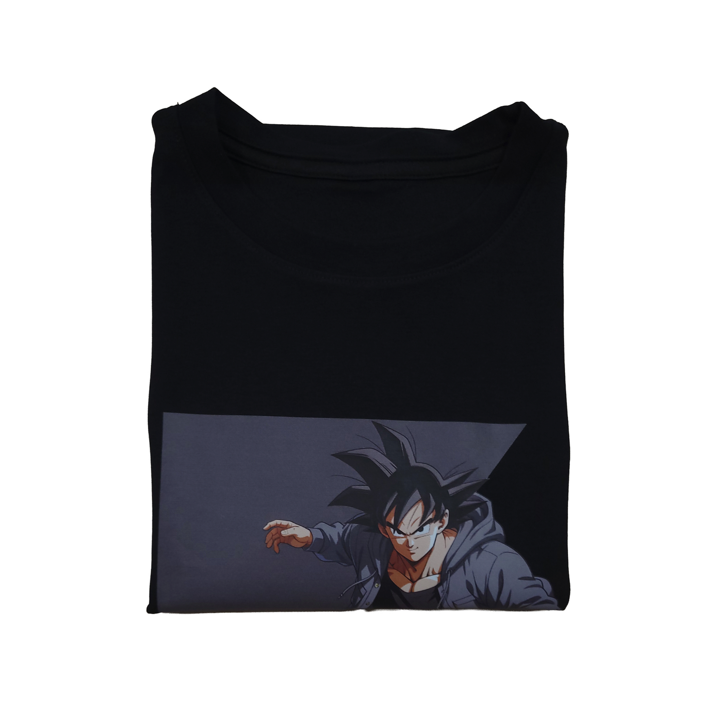 Camiseta Oversize Negra - Goku Limitless Drive
