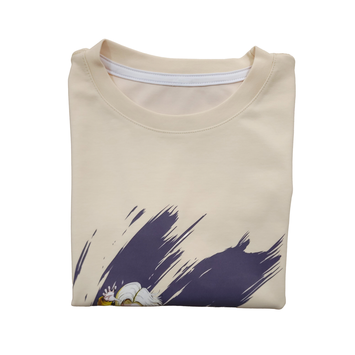 Camiseta Oversize Amarilla - Androide 18 Cold Voltage