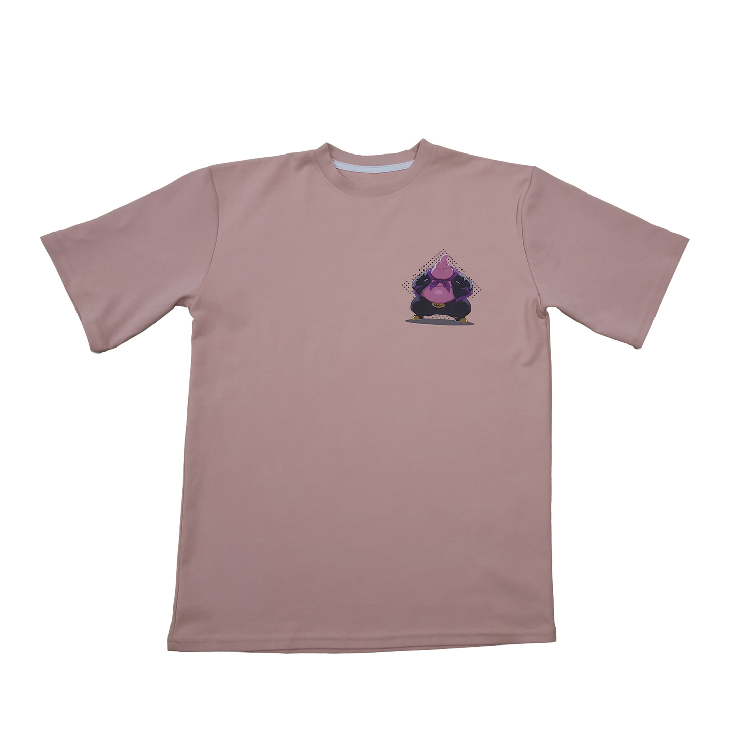 Camiseta Oversize Rosa - Majin Energy