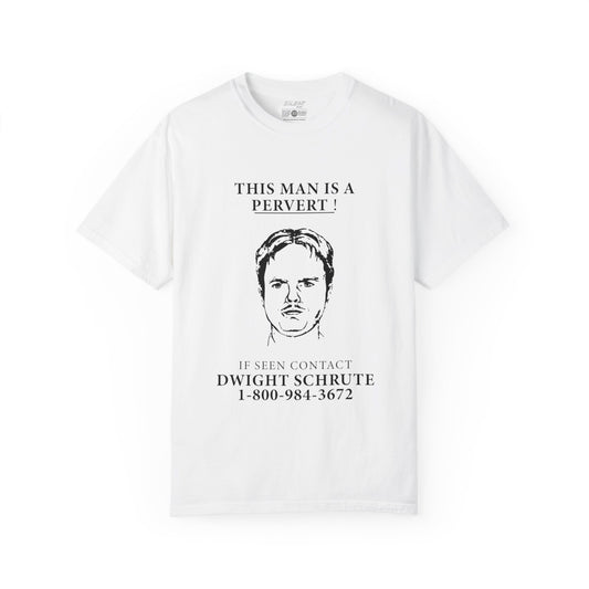 "Pervert of Scranton" Dwight Schrute Tee